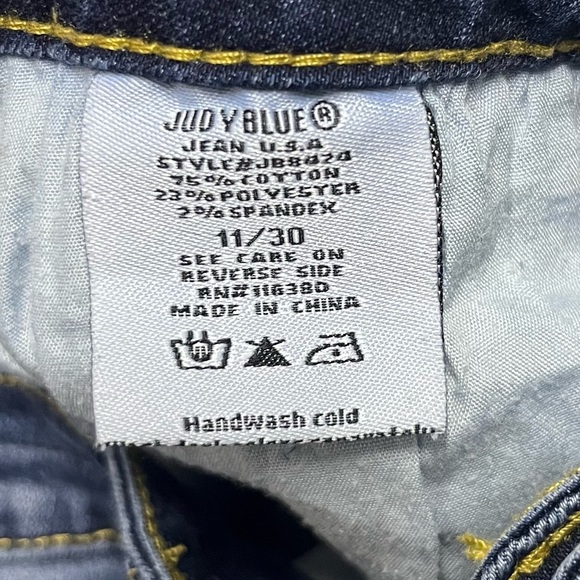 ⬇️$45 Judy Blue skinny fit jeans size 11/30 - Picture 5 of 7